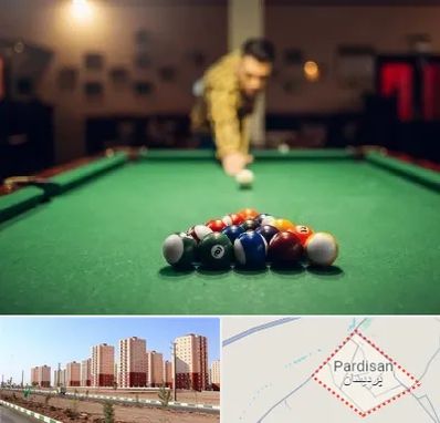 باشگاه بیلیارد در پردیسان قم