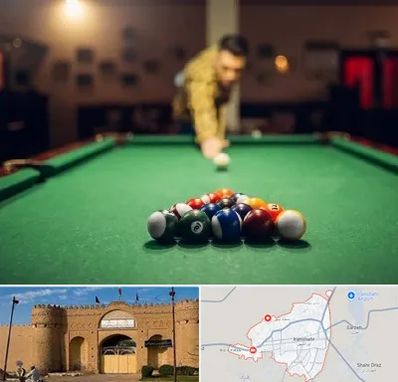 باشگاه بیلیارد در ایرانشهر