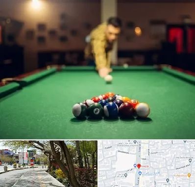 باشگاه بیلیارد در خیابان توحید اصفهان