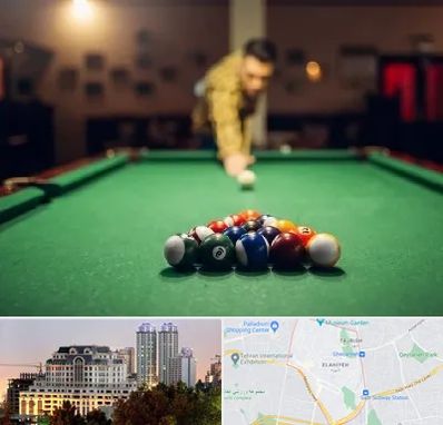 باشگاه بیلیارد در فرشته 
