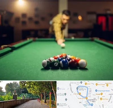 باشگاه بیلیارد در بلوار گیلان رشت