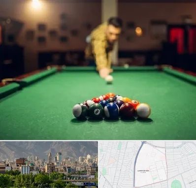 باشگاه بیلیارد در جمشیدیه