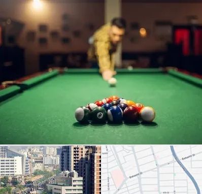 باشگاه بیلیارد در خیابان بهشتی