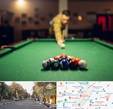 باشگاه بیلیارد در شریعتی