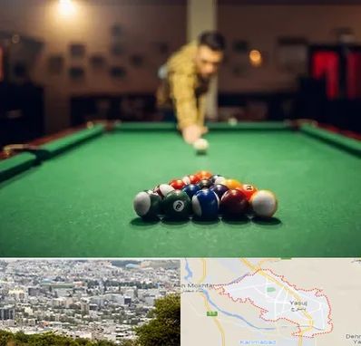 باشگاه بیلیارد در یاسوج