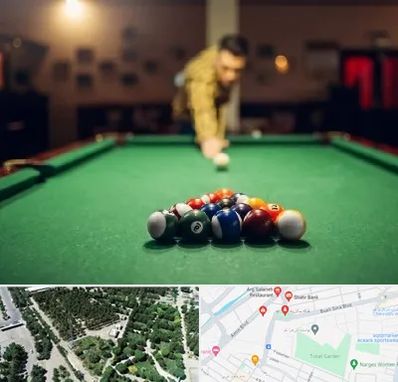 باشگاه بیلیارد در سالاریه قم