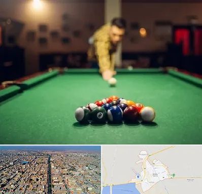 باشگاه بیلیارد در بندر ماهشهر