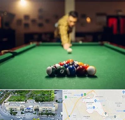 باشگاه بیلیارد در نسیم شهر