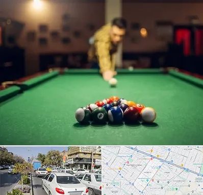 باشگاه بیلیارد در مفتح مشهد