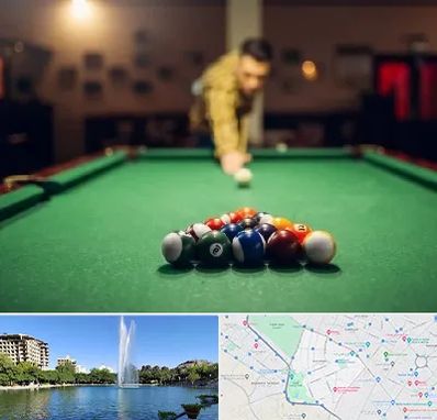 باشگاه بیلیارد در کوهسنگی مشهد