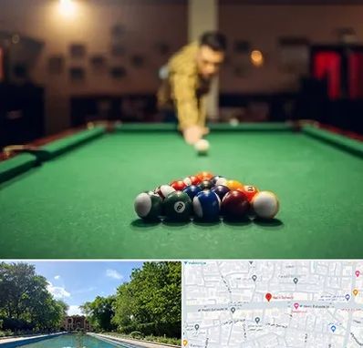 باشگاه بیلیارد در هشت بهشت اصفهان