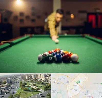 باشگاه بیلیارد در کمال شهر کرج
