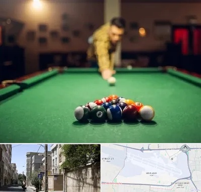 باشگاه بیلیارد در مهرآباد