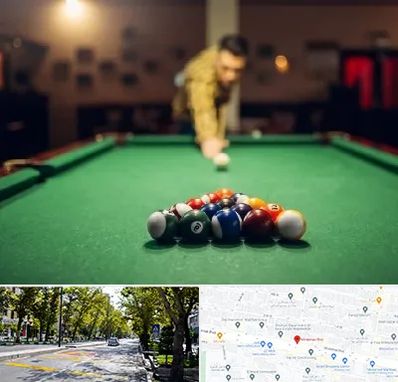 باشگاه بیلیارد در میرداماد