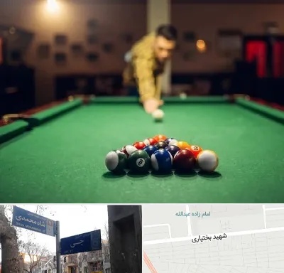 باشگاه بیلیارد در سی متری جی