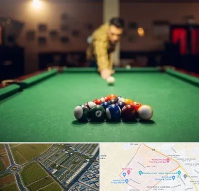 باشگاه بیلیارد در الهیه مشهد