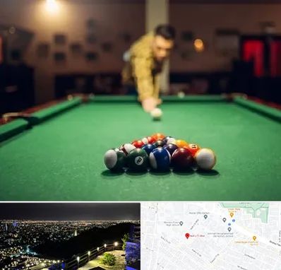 باشگاه بیلیارد در هفت تیر مشهد
