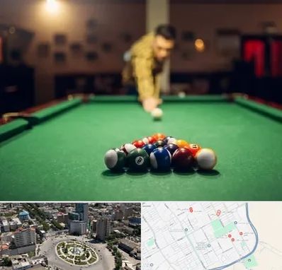 باشگاه بیلیارد در زرافشان اسلامشهر