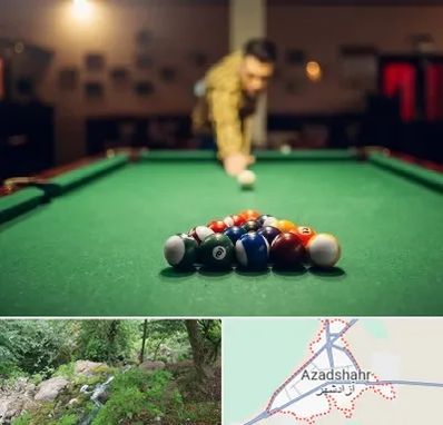 باشگاه بیلیارد در آزادشهر