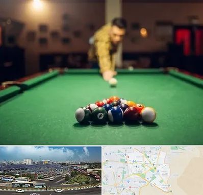 باشگاه بیلیارد در منطقه 15 تهران