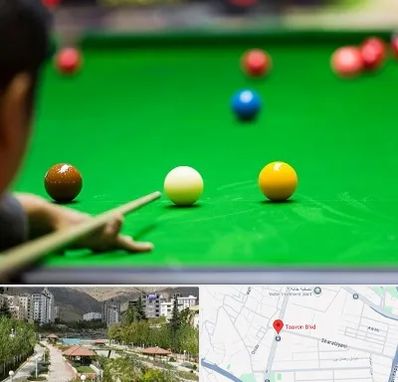 باشگاه اسنوکور در بلوار تعاون