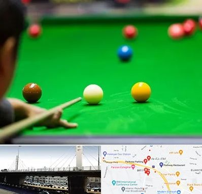 باشگاه اسنوکور در پارک وی