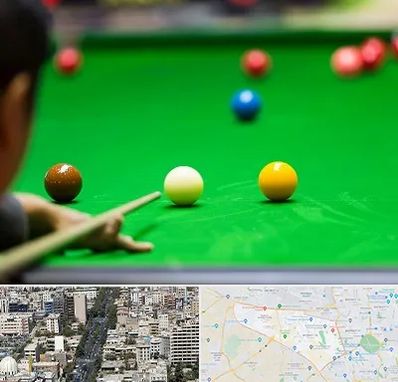 باشگاه اسنوکور در منطقه 18 تهران