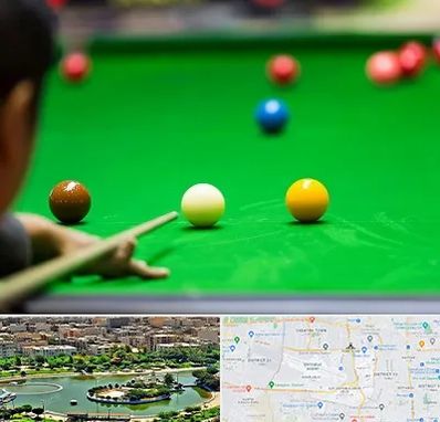 باشگاه اسنوکور در منطقه 9 تهران