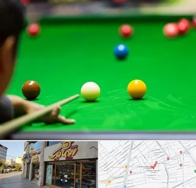 باشگاه اسنوکور در عطاران قم