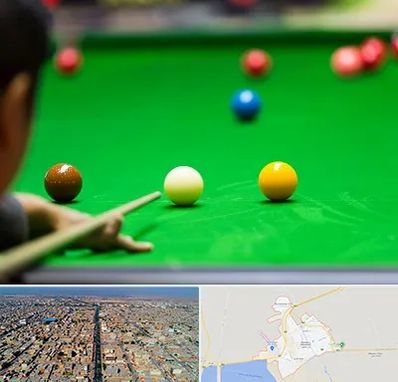 باشگاه اسنوکور در بندر ماهشهر