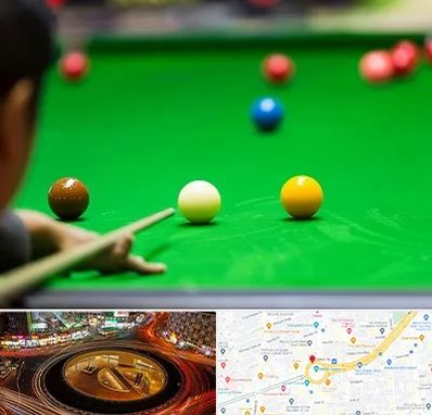 باشگاه اسنوکور در میدان ولیعصر