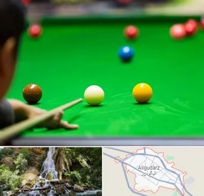 باشگاه اسنوکور در الیگودرز