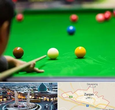 باشگاه اسنوکور در زنجان