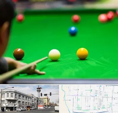 باشگاه اسنوکور در 17شهریور