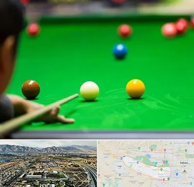 باشگاه اسنوکور در منطقه 21 تهران