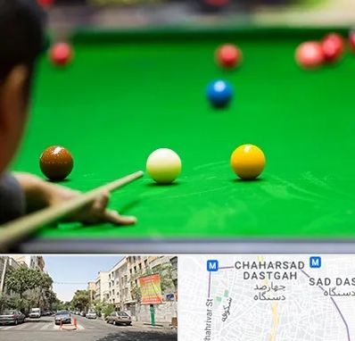 باشگاه اسنوکور در چهارصد دستگاه