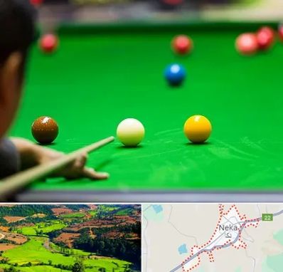 باشگاه اسنوکور در نکا