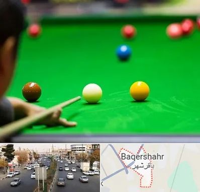 باشگاه اسنوکور در باقرشهر