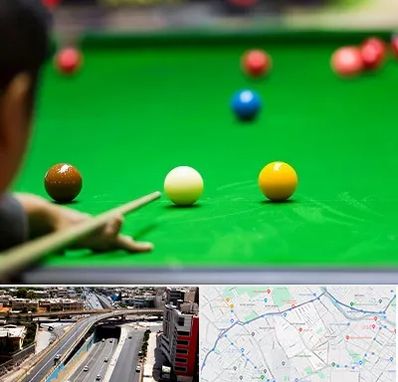 باشگاه اسنوکور در ستارخان شیراز