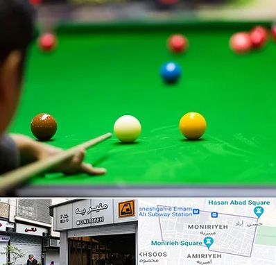 باشگاه اسنوکور در منیریه