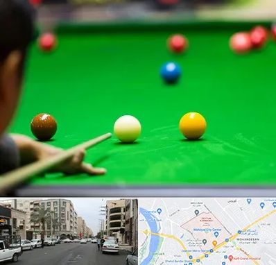 باشگاه اسنوکور در زیتون کارمندی اهواز