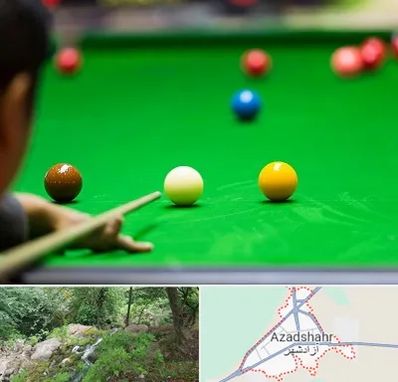 باشگاه اسنوکور در آزادشهر