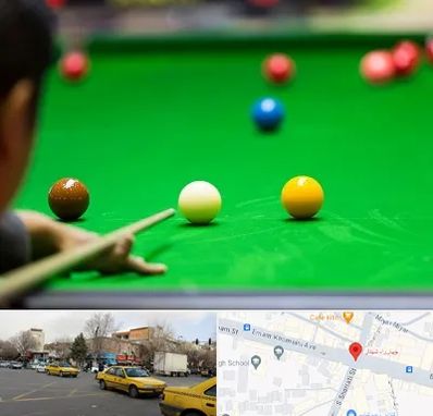 باشگاه اسنوکور در شهناز تبریز