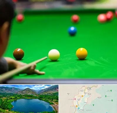 باشگاه اسنوکور در رودبار