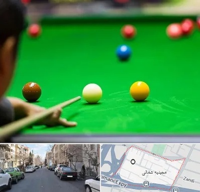 باشگاه اسنوکور در مجیدیه شمالی