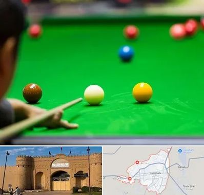 باشگاه اسنوکور در ایرانشهر