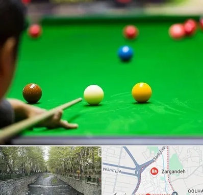 باشگاه اسنوکور در زرگنده