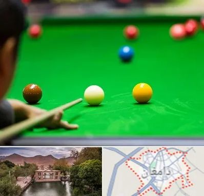 باشگاه اسنوکور در دامغان