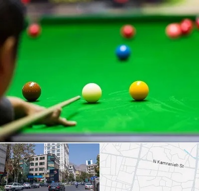 باشگاه اسنوکور در کامرانیه