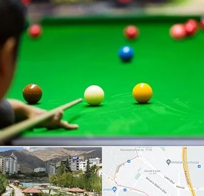 باشگاه اسنوکور در شهر زیبا